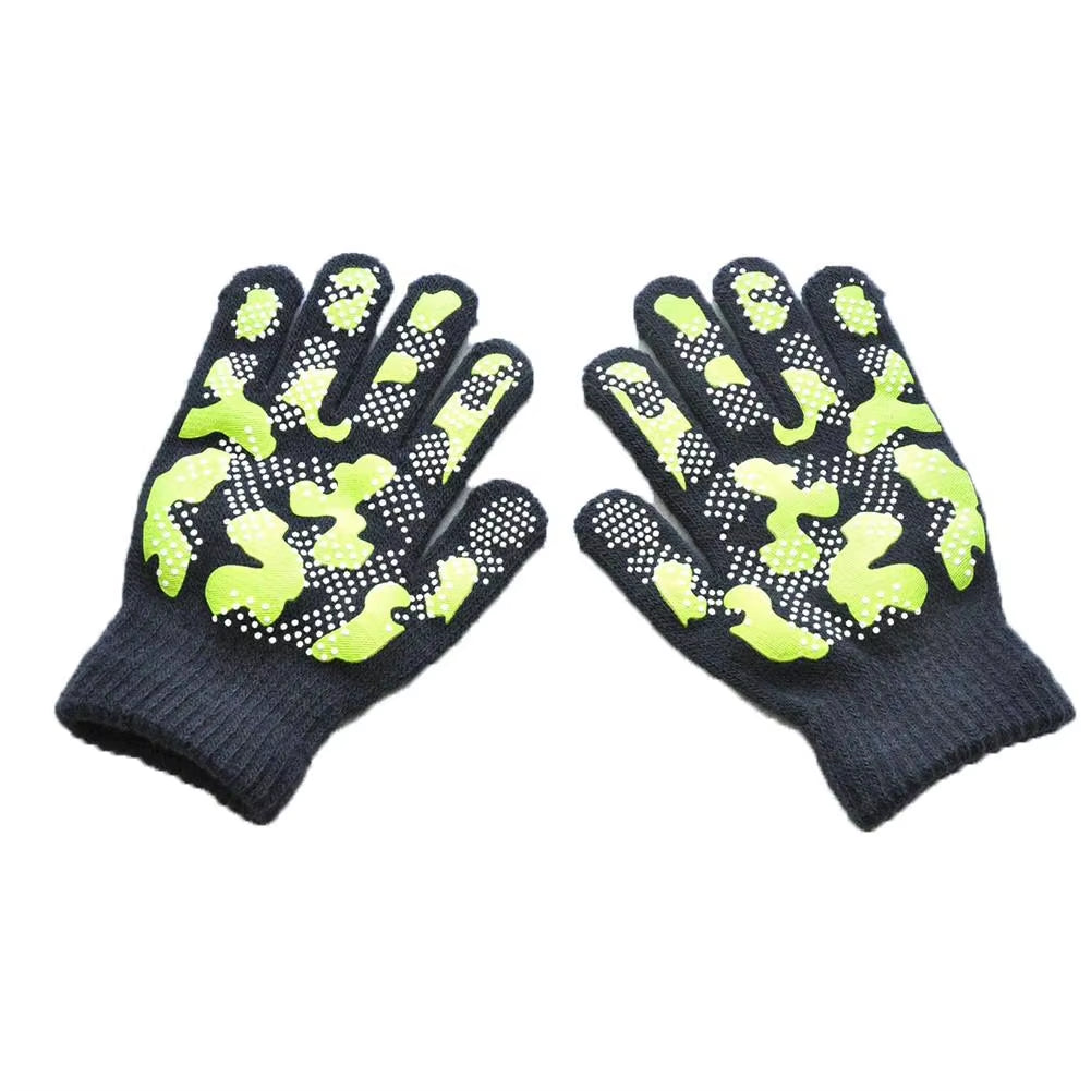 New Children Magic Stretchable Glove Winter Warm Gloves Knitting Kids Full Finger Magic Mittens